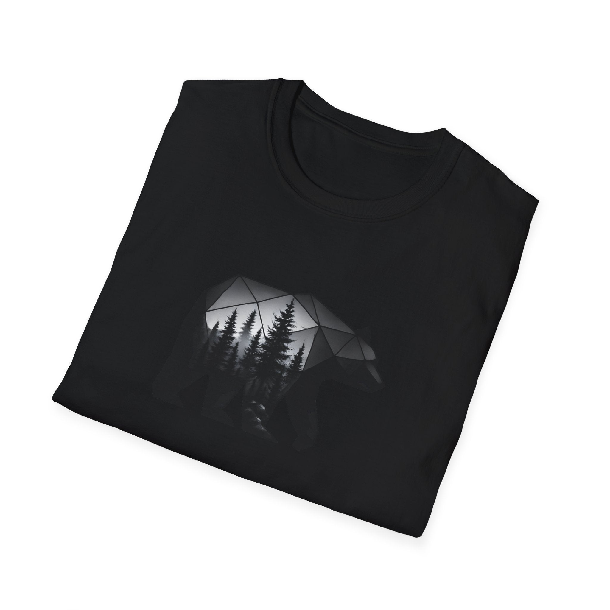 Geometric bear forest T-Shirt