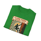 Climb More Worry Less/Mountain Climbing Outdoor Tee