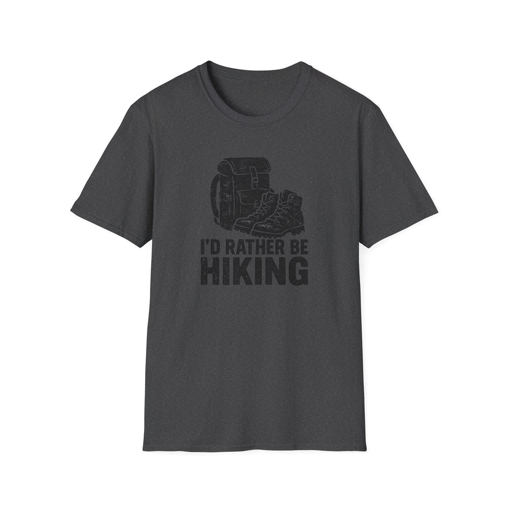 I'd Rather Be Hiking Silhouette T-Shirt