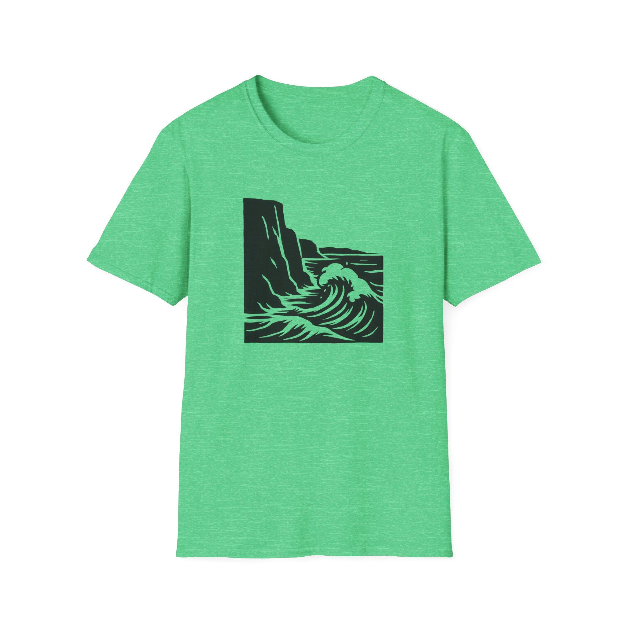 Crashing Wave Against Cliff T-Shirt