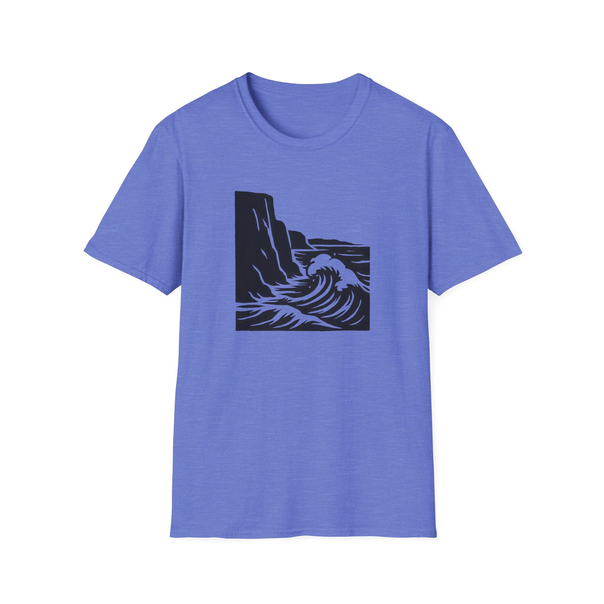 Crashing Wave Against Cliff T-Shirt