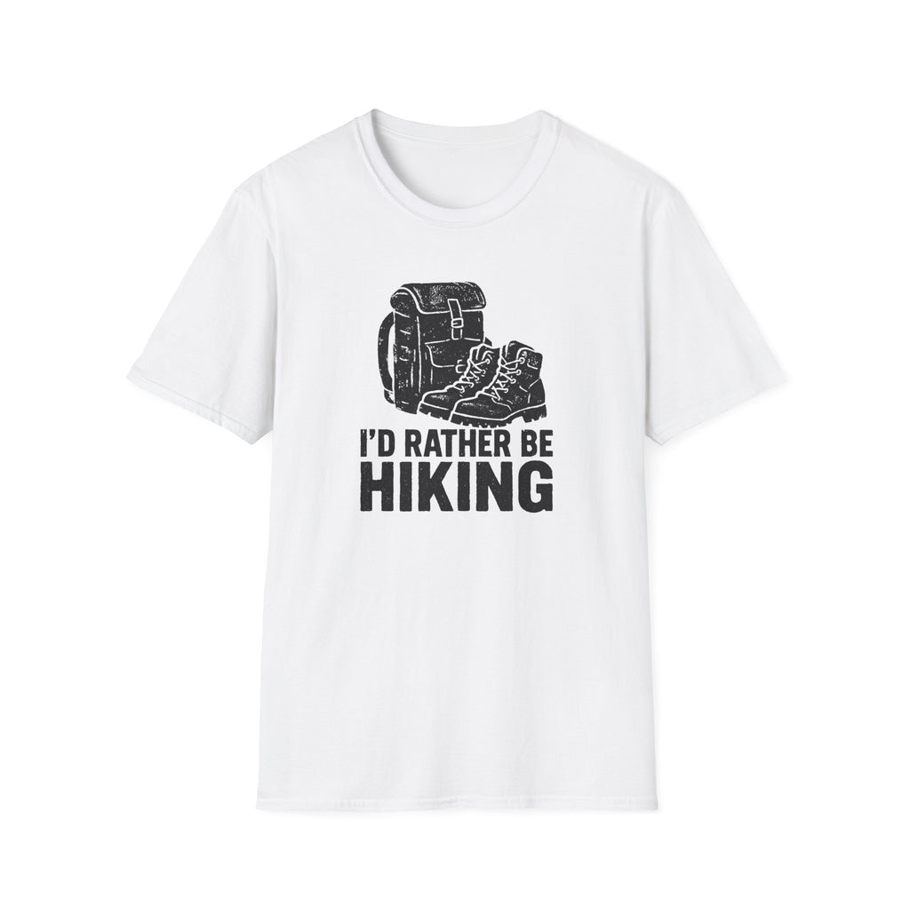 I'd Rather Be Hiking Silhouette T-Shirt