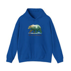 Into the Woods Bear Hoodie — Nature Forest Graphic Hoodie