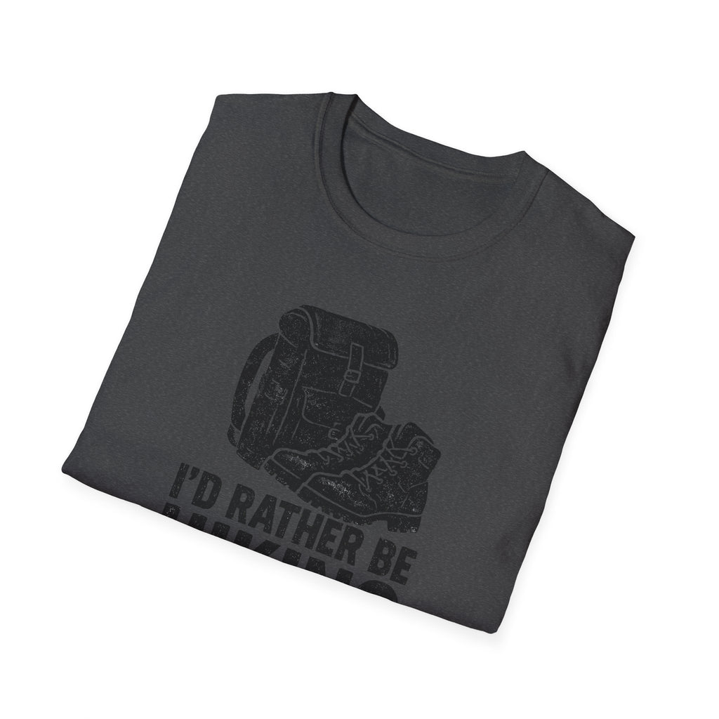 I'd Rather Be Hiking Silhouette T-Shirt