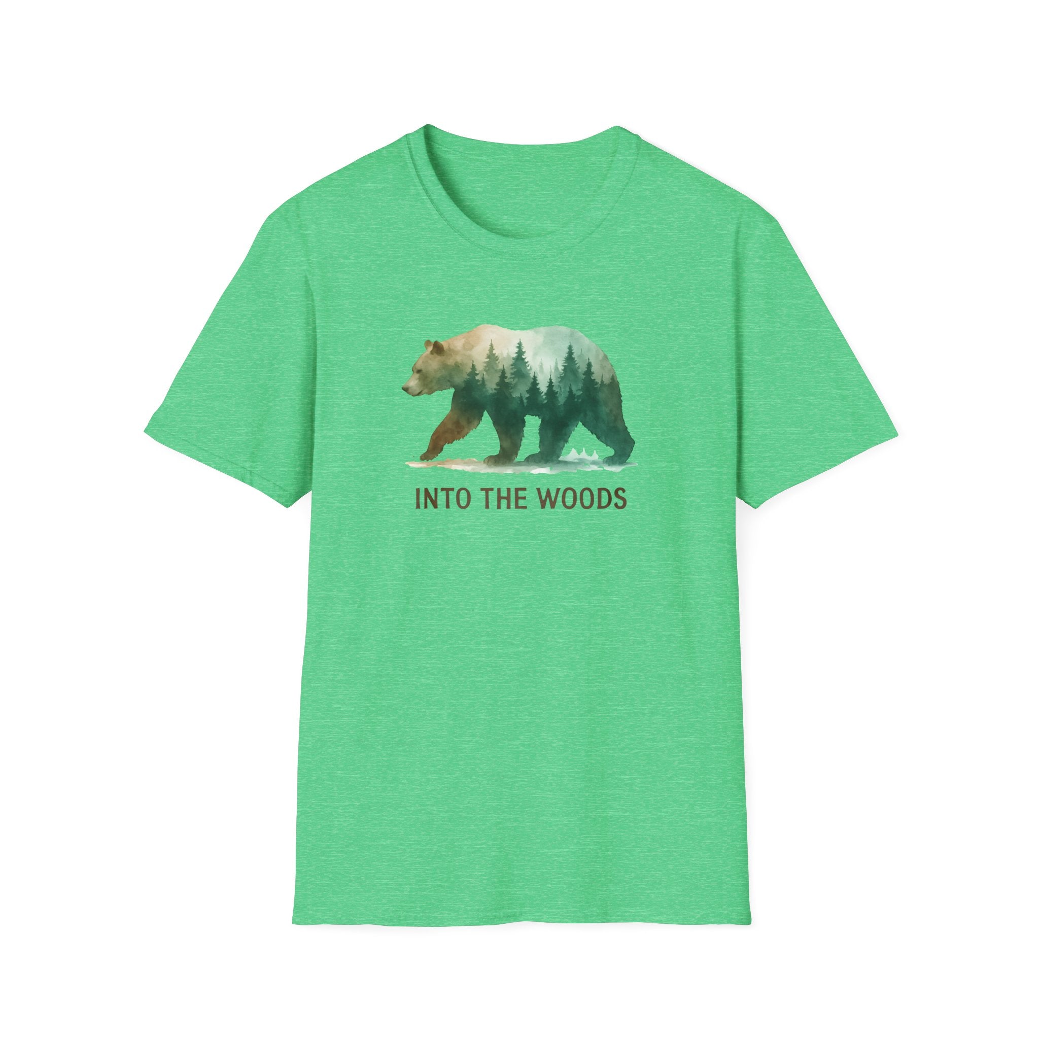 Forest Bear Silhouette T-Shirt