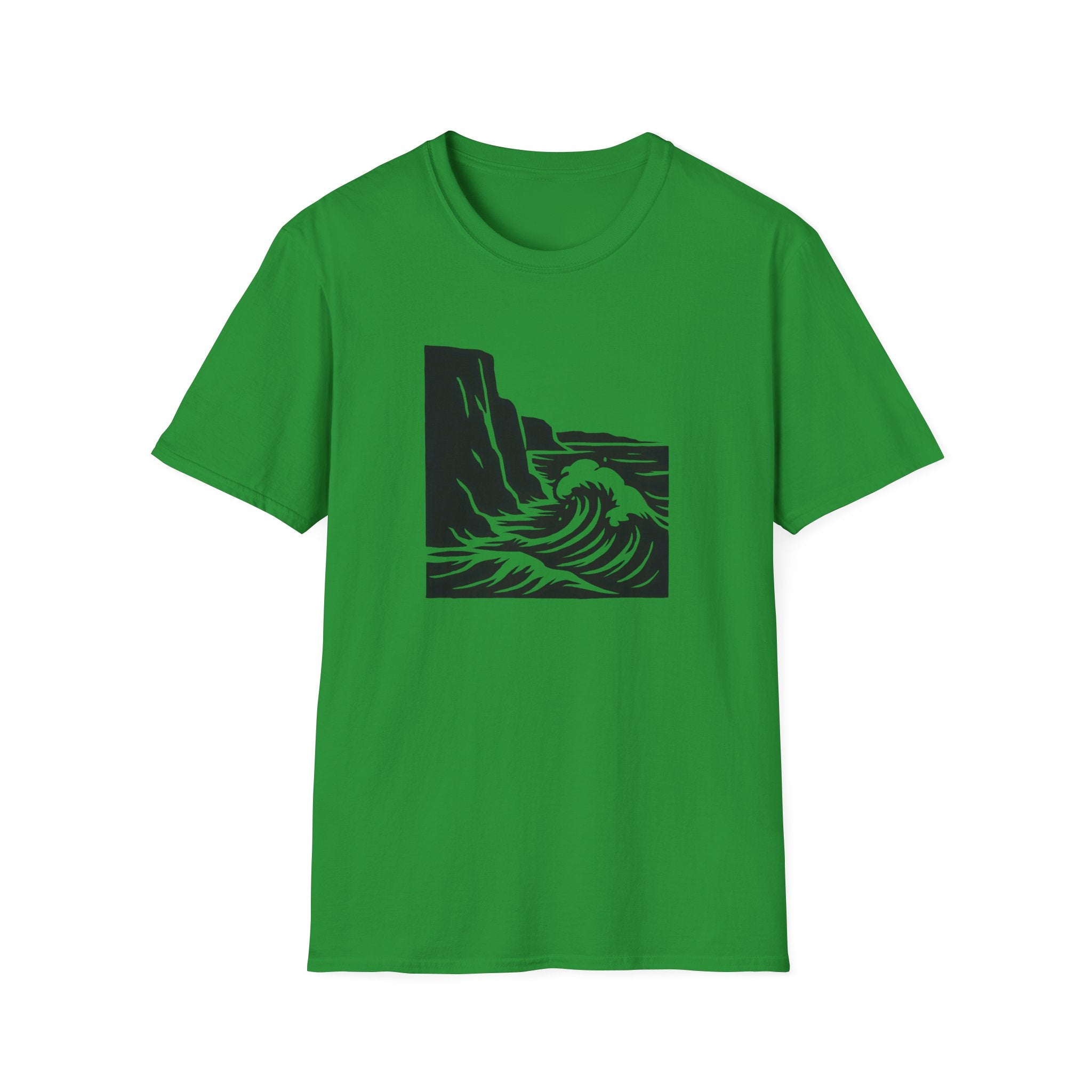 Crashing Wave Against Cliff T-Shirt