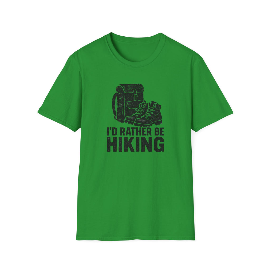 I'd Rather Be Hiking Silhouette T-Shirt