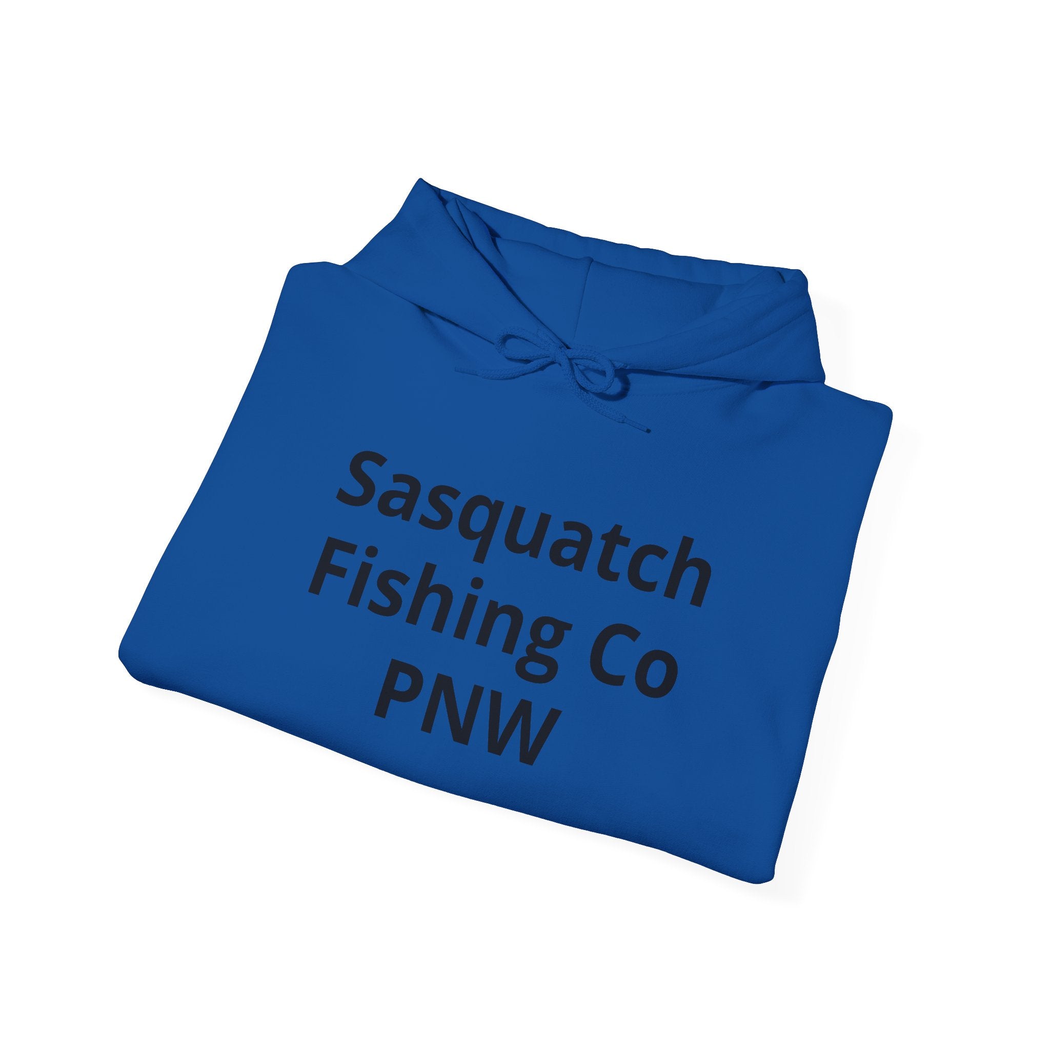 Sasquatch Fishing Co. PNW Hoodie — Pacific Northwest Bigfoot Outdoor Sweatshirt