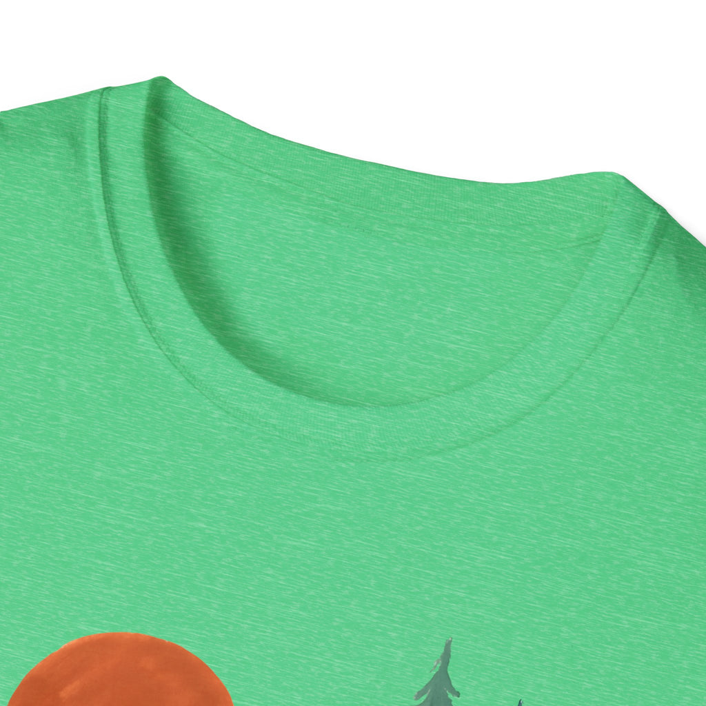 Sunset Mountain Scene T-Shirt
