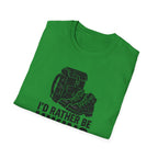 I'd Rather Be Hiking Silhouette T-Shirt