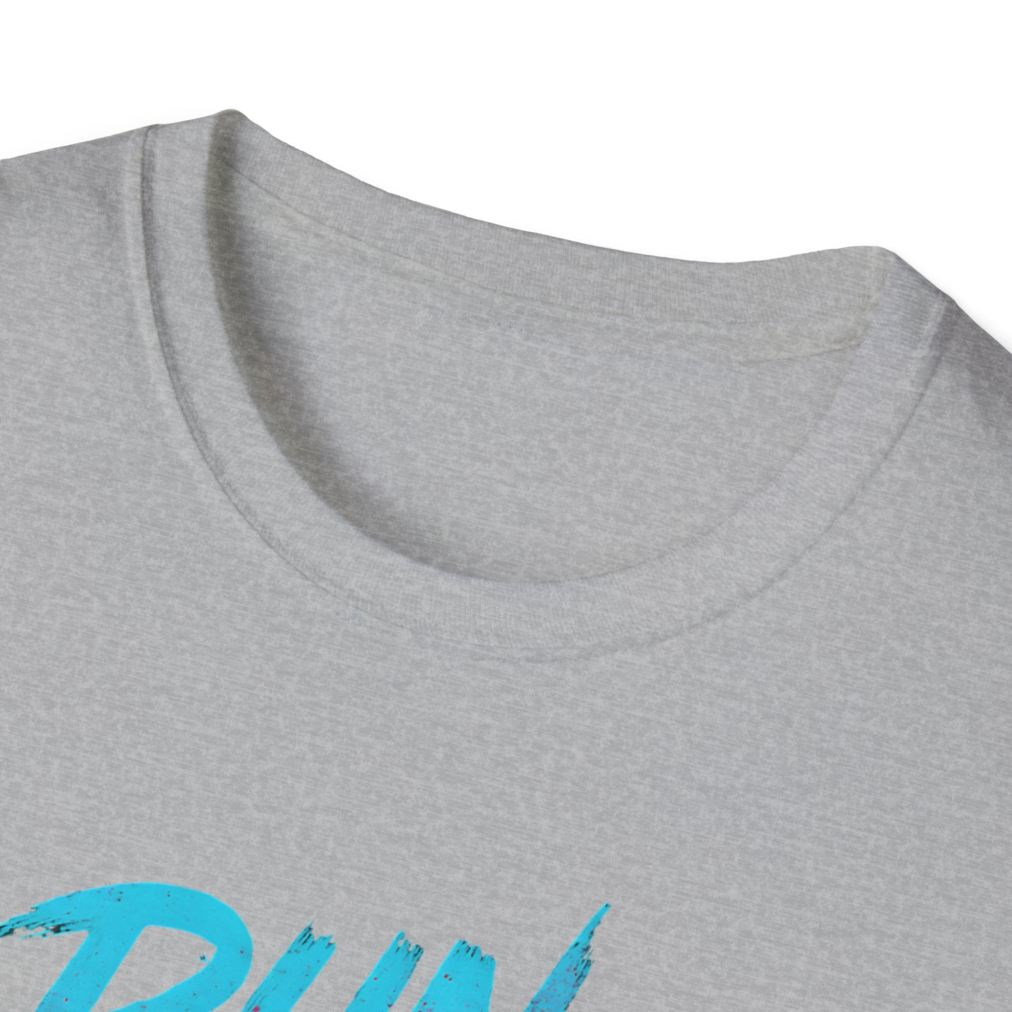 Neon Run Wild Typography T-Shirt