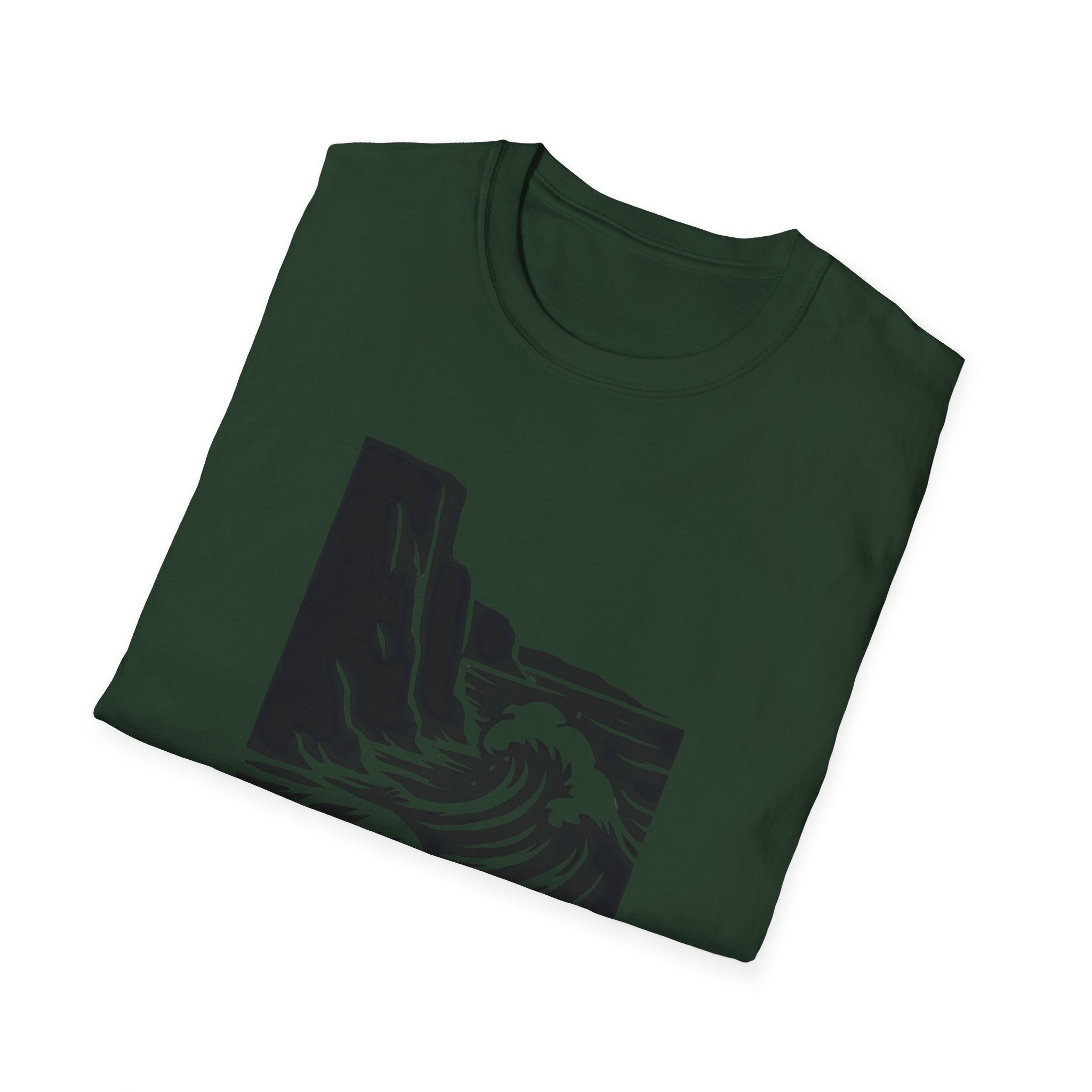 Crashing Wave Against Cliff T-Shirt
