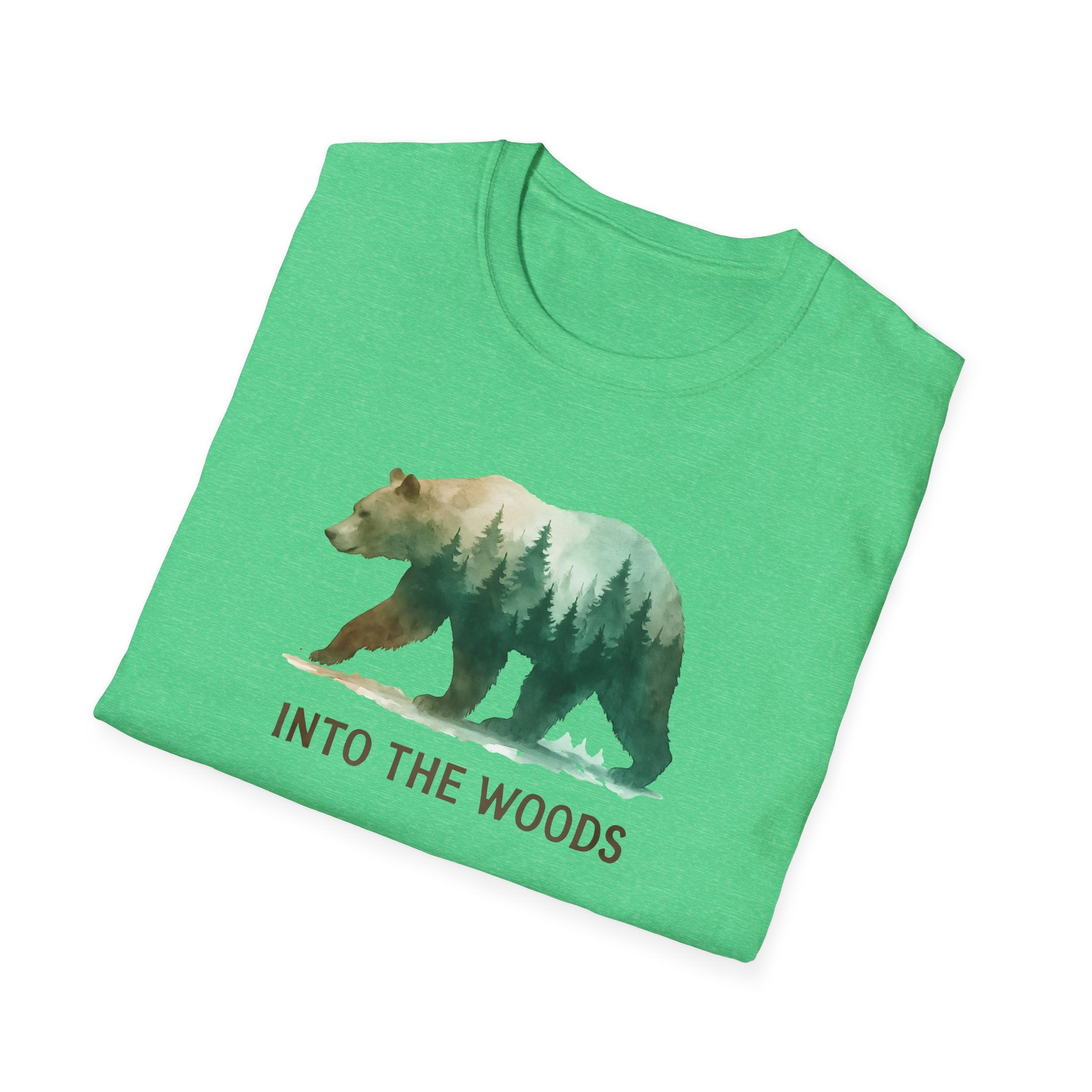 Forest Bear Silhouette T-Shirt