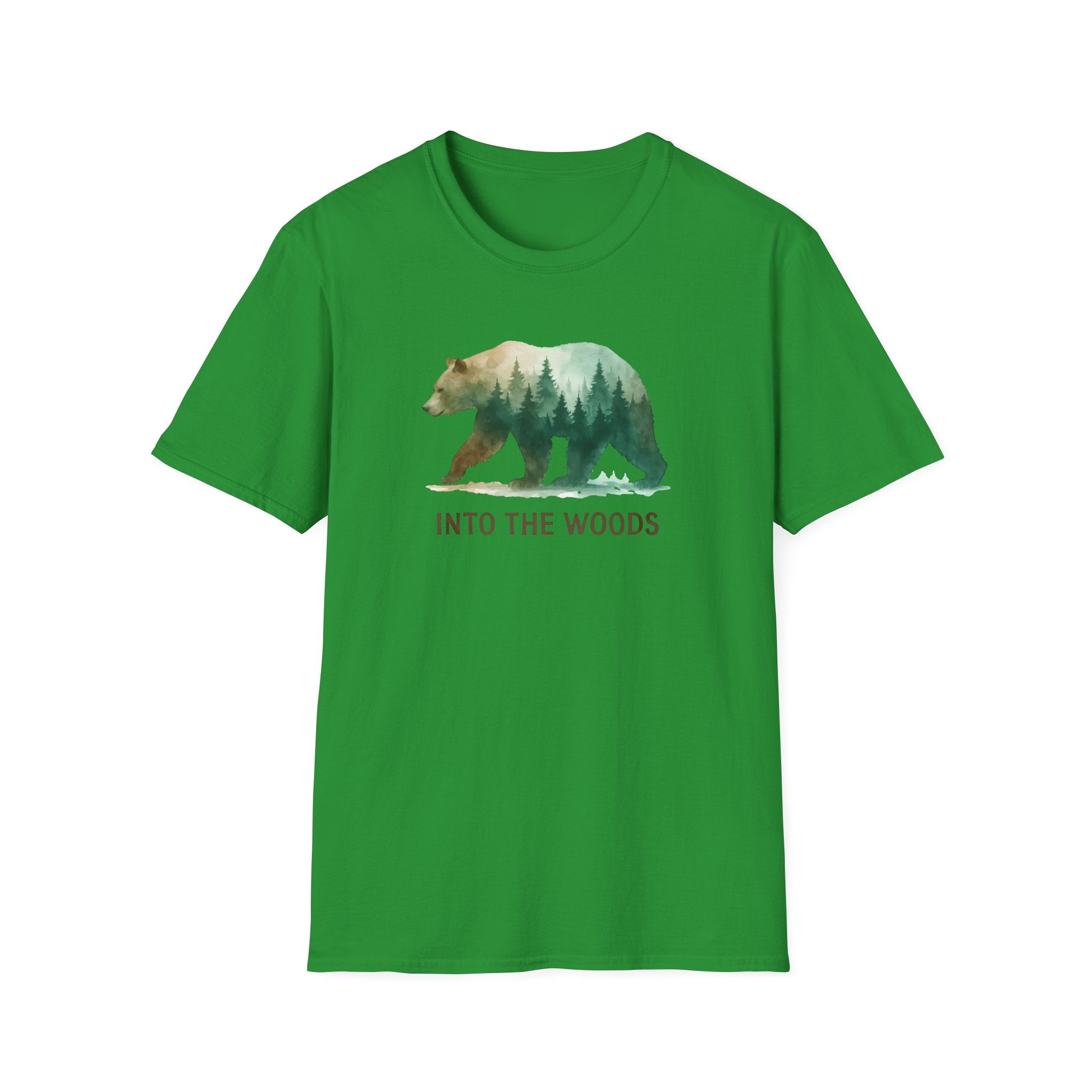 Forest Bear Silhouette T-Shirt