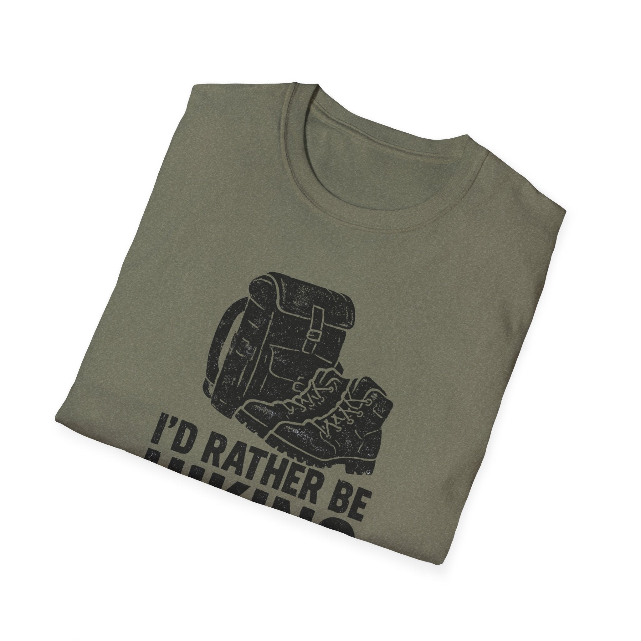 Glittery Backpack Silhouette T-Shirt