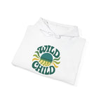 Wild Child Hoodie — Retro Sun Graphic Pullover