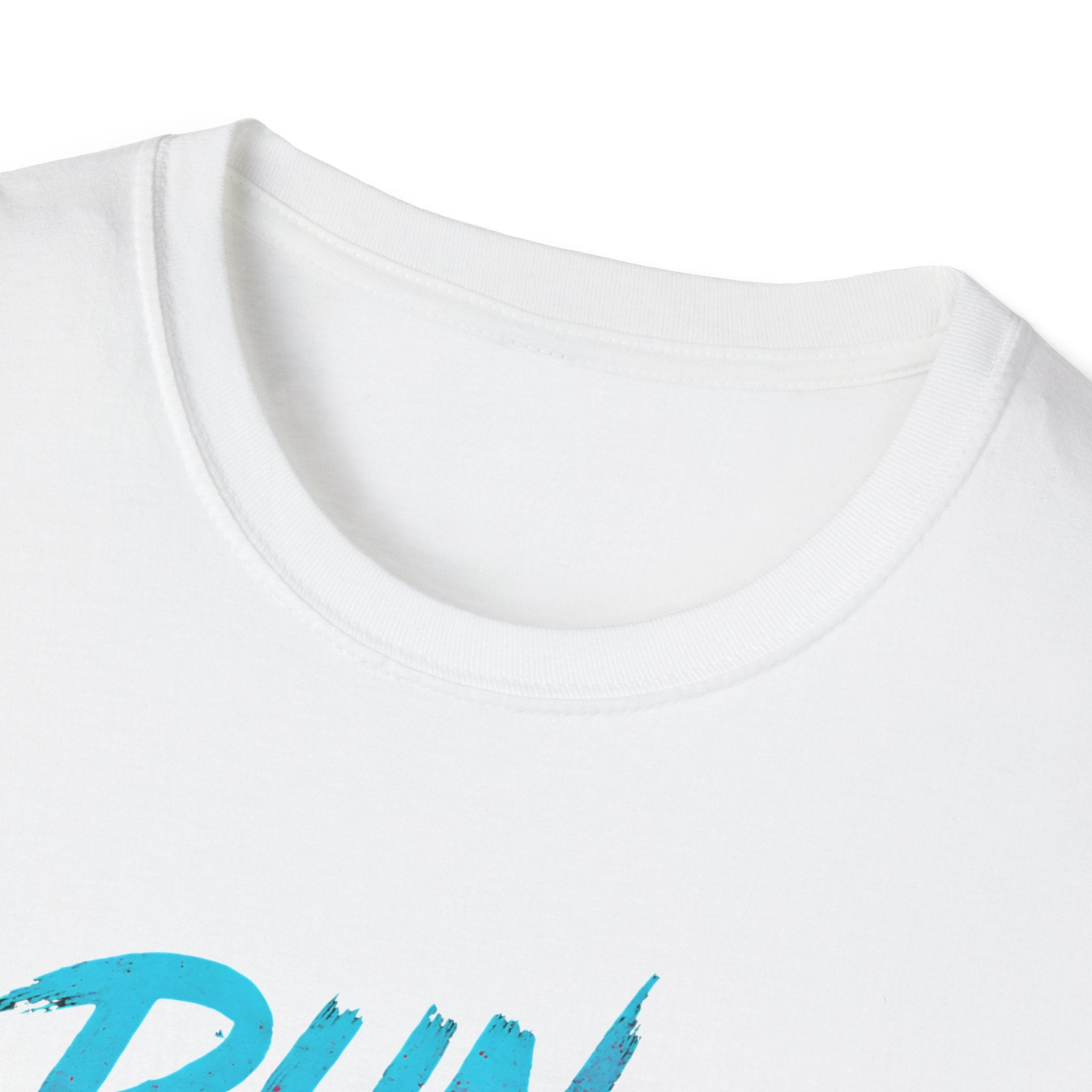 Neon Run Wild Typography T-Shirt