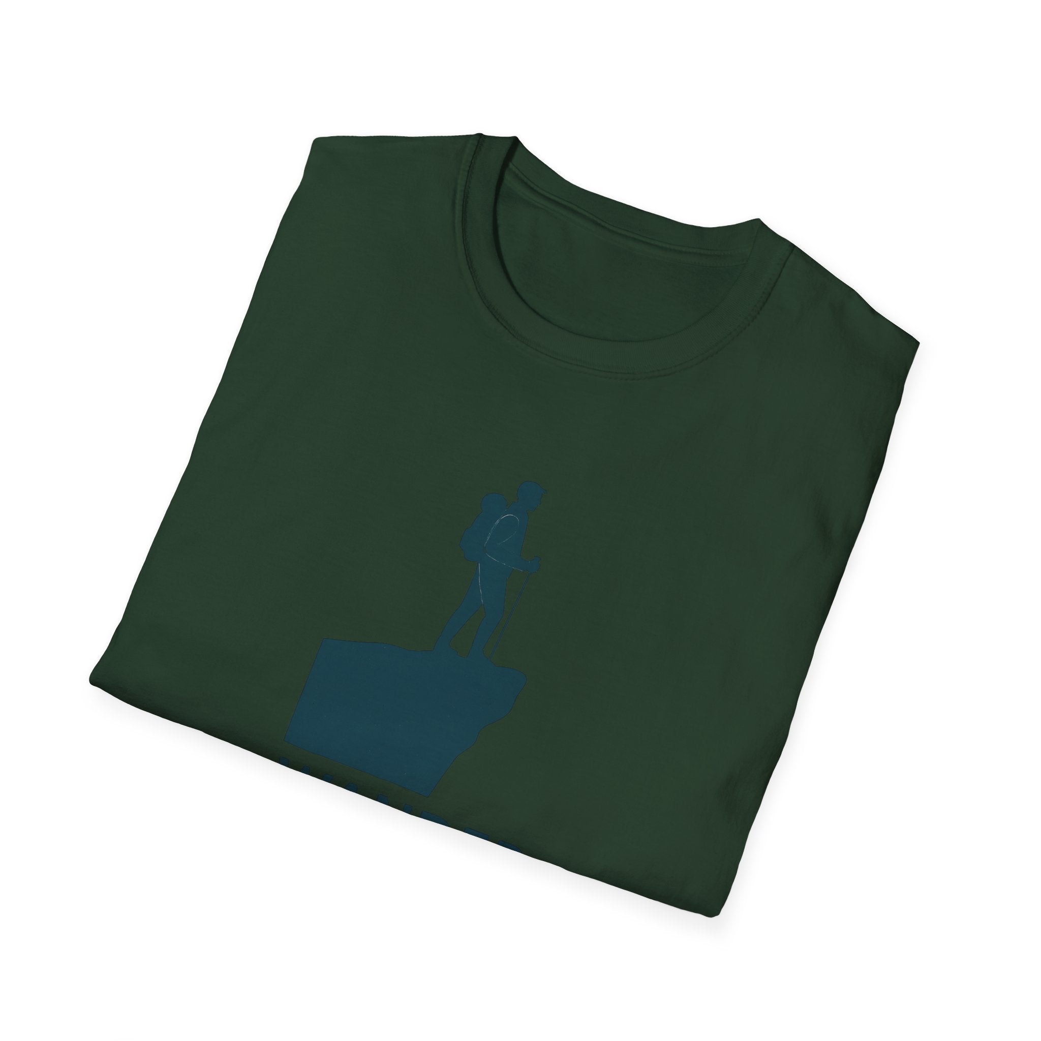 Hiker on Cliff T-Shirt