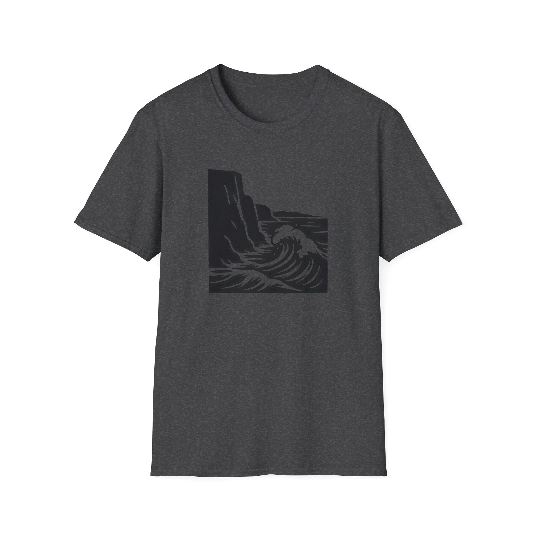 Crashing Wave Against Cliff T-Shirt